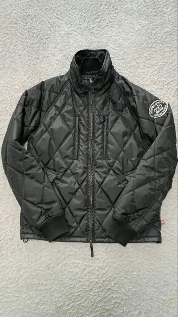 IRON HEART 플리마켓 퀼팅 자켓 블랙