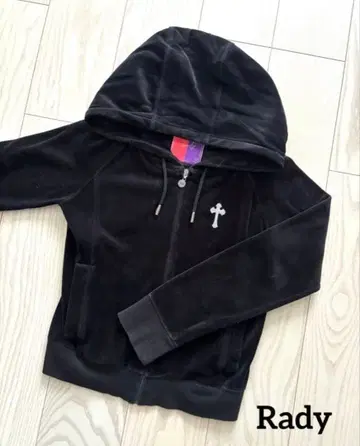 새상품급*Rady 비쥬 블랙 플리스 후드티