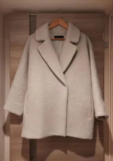 어반 리서치 그레이 울 코트 프리 사이즈