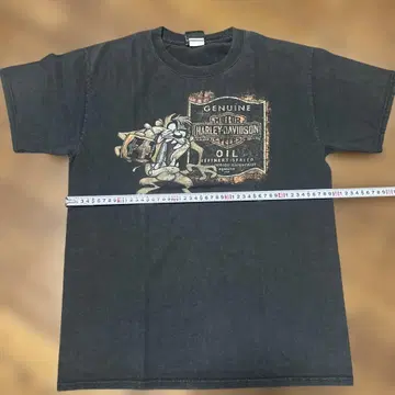 Harley-Davidson 그래픽 T셔츠 블랙