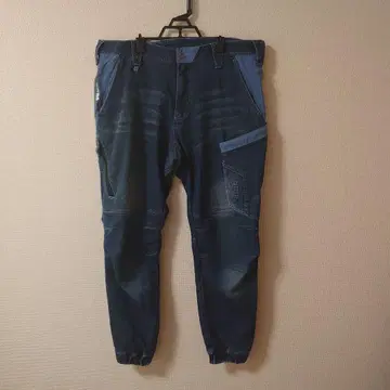 스트레치 카고 조거 팬츠 네이비색 8860-235