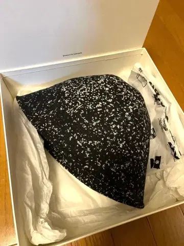 레어 뷰티풀피플 모자 햇 겨울용 세일러 모자