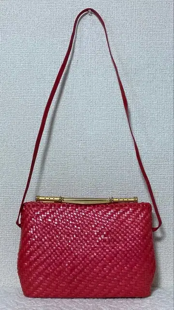 RODO 라탄 편직 숄더백