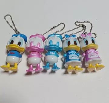 도널드 덕 데이지 덕 키링 5개 세트