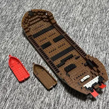 레어 올드 레고 레고 파이리츠 선체 부품 세트