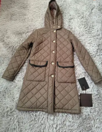 MACKINTOSH 매킨토시 퀼팅 코트 보아 안감 영국제