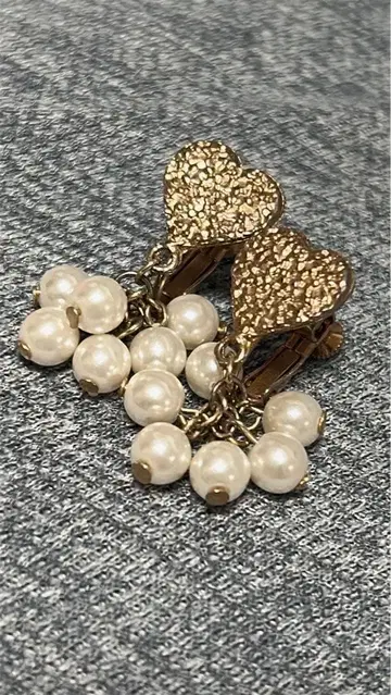 [ 새상품급 ] 빈티지 펄 귀찌