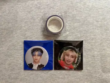 INI 허풍범 캔뱃지 마스킹 테이프 묶음 판매