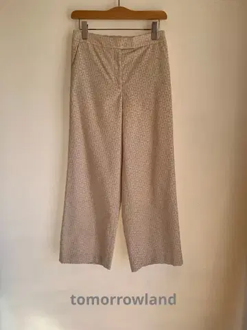 투모로우랜드 컬렉션 자카드 팬츠