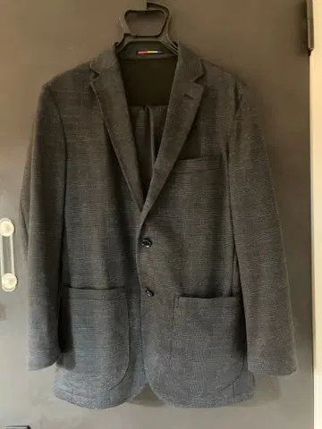 ORIHICA 셋업 수트 그레이 체크