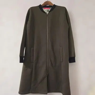 graniph Lady F 올리브 집업 코트