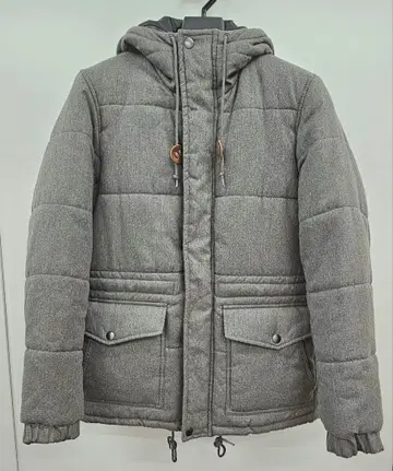 CIAOPANIC 그레이 퀼팅 다운 자켓