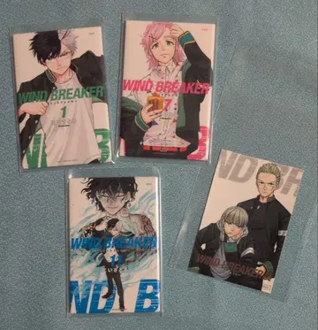 WIND BREAKER전 윈브레 캔 마그넷 입장 혜택 4종 세트