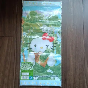 [레어 새상품] 헬로키티 고토치키티 신슈 한정판 와사비 핸드 타월 타월