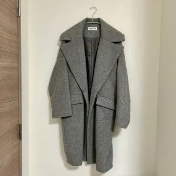 TheDayzTokyo 체스터 코트 롱 코트 울 프리