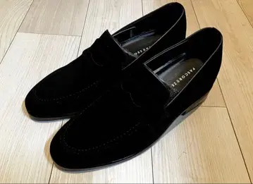 PASCOROZEN 스웨이드 로퍼 블랙