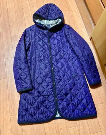 인기 THE SMOCK SHOP 자켓 퍼플 꽃무늬