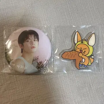 TXT 고토치 아이치 팬춘 아크릴 배지 나고야+영준 캔뱃지