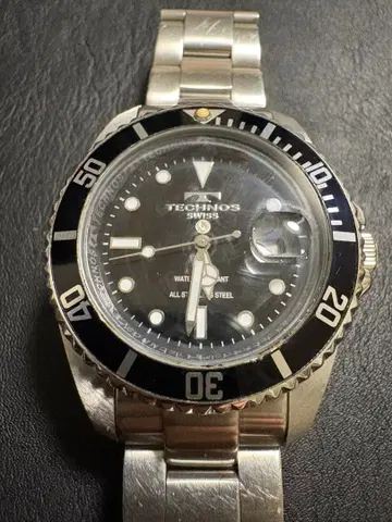 TECHNOS TAM629 다이버 워치 스테인리스