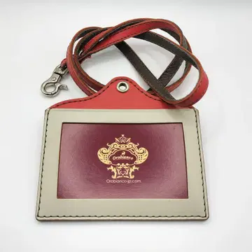 [새상품급] orobianco 오로비안코 가죽 패스 케이스