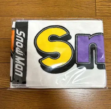 SnowMan snowworld 타월 굿즈