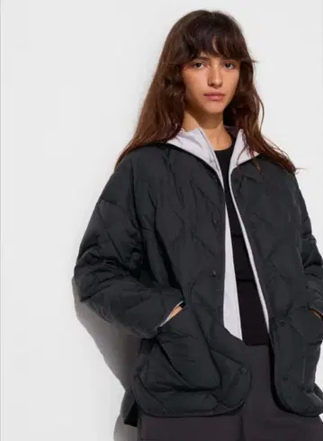 [ 유니클로 ] 퍼프테크 릴랙스 자켓 L 블랙