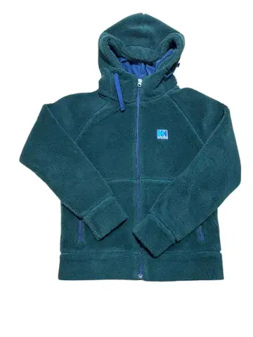 헬리한센 후드 부착 플리스 자켓 그린