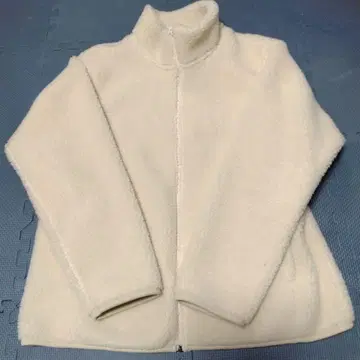 무인양품 크림색 XL 플리스 자켓