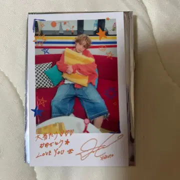 요시노 호쿠토 폴라로이드풍 카드 시크레