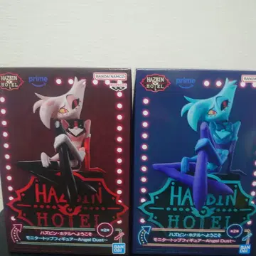 HAZBIN HOTEL Angel Dust 피규어 AB 컬러 2체 세트