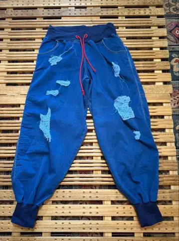 susangateria 데미지 가공 데님 팬츠 사이즈 S