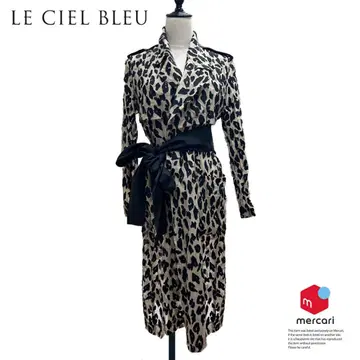 LE CIEL BLEU 실크 롱 코트