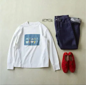 북유럽 생활의 도구전 혼잣말 에이프런 T셔츠