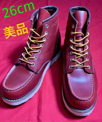 새상품급! 시더 크레스트 모크토 부츠 Size 26cm 레드시더