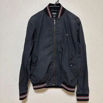 ADDICT 블루종 블랙 코튼