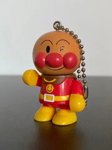 레어! 새상품급 2004 호빵맨 구형 치키치키 호빵맨2 키링