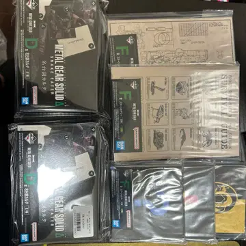 메탈기어 제일복권 D상 2점 + 하위상 5점 세트