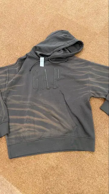 GAP 그레이 후드티 L 사이즈