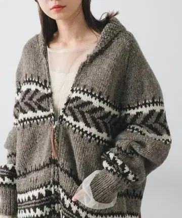 카스타네 Kastane 코위찬 니트 블루종 A25221