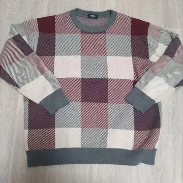 SHIPS 체크 무늬 스웨터 XL