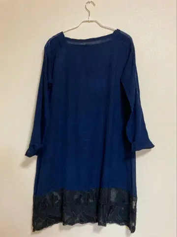 dosa 도사 밑단 레이스 패치워크 원피스