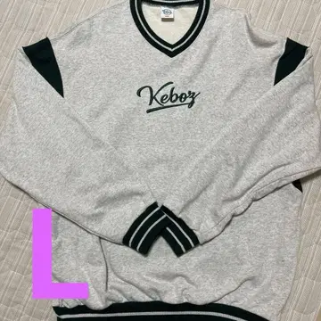 당일 발송! Keboz V넥 트레이닝복 L 그레이