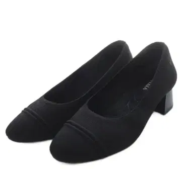 비바 VIVAIA 펌프스 청키힐 플레인토 36