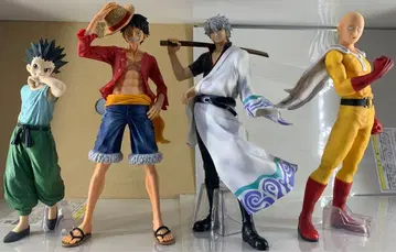 가격 인하 점프 MASTERLIES 루피 긴토키 곤 사이타마 피규어