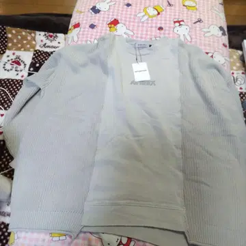 AVIREX 모스그린 긴팔 니트 스웨터