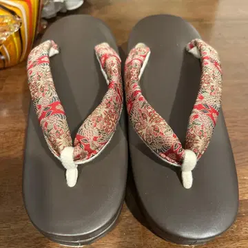 꽃무늬 하나오의 그레이 조리 프리 사이즈 류무라 오리