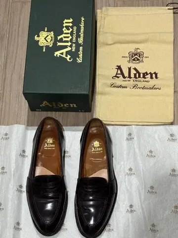 ALDEN 풀 스트랩 로퍼