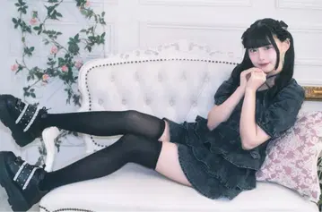 택 포함 미사용 새상품 pium 티어드 프릴 미니 원피스 블랙