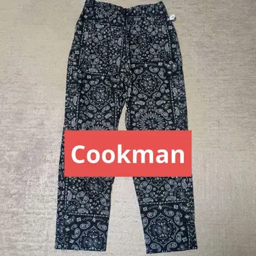 Cookman 페이즐리 패턴 팬츠 L 사이즈