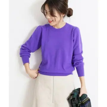 Spick & Span PURE CASHMERE 크루넥 풀오버